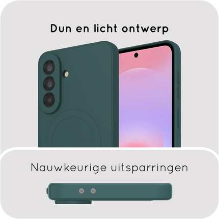 Flex Case - Samsung Galaxy A37 - TPU Back Cover - (compatible with MagSafe) - Green