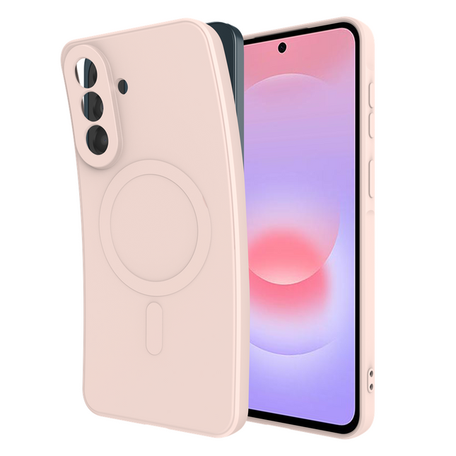 Flex Case - Samsung Galaxy A37 - TPU Back Cover - (compatible with MagSafe) - Light Pink