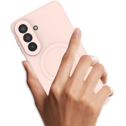 Flex Case - Samsung Galaxy A37 - TPU Back Cover - (compatible with MagSafe) - Light Pink
