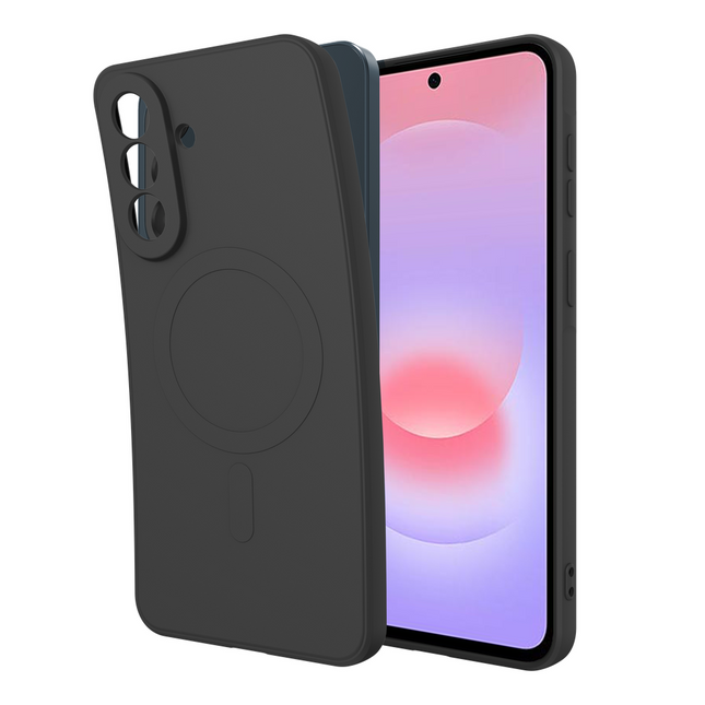 Flex Case - Samsung Galaxy A37 - TPU Back Cover - (compatible with MagSafe) - Black