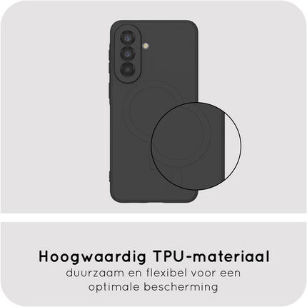 Flex Case - Samsung Galaxy A37 - TPU Back Cover - (compatible with MagSafe) - Black