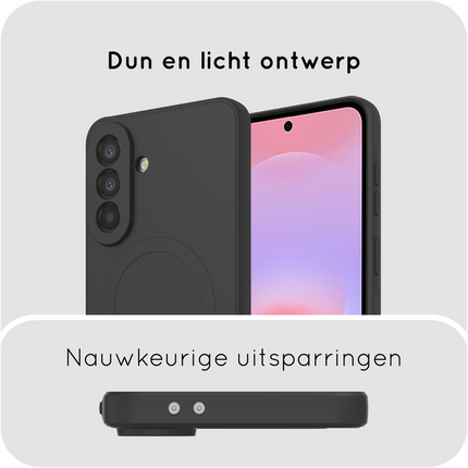 Flex Case - Samsung Galaxy A37 - TPU Back Cover - (compatible with MagSafe) - Black