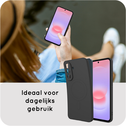 Flex Case - Samsung Galaxy A37 - TPU Back Cover - (compatible with MagSafe) - Black