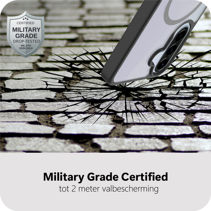 ArmorElite Case - Samsung Galaxy A37 - Military Grade Back Cover - (compatible with MagSafe) - Black