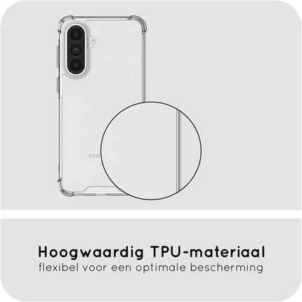 FlexImpact Case - Samsung Galaxy A37 - Reinforced TPU Back Cover - Clear