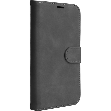 PrimeWallet SnapOn Case - Samsung Galaxy A37 - Detachable PU leather Wallet Case - (compatible with MagSafe) - Black
