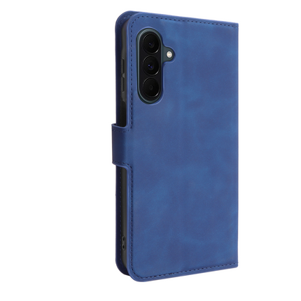 PrimeWallet Case - Samsung Galaxy A37 - PU leather Wallet Case - Blue