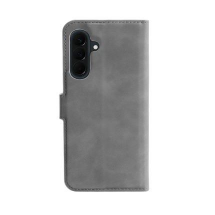 PrimeWallet Case - Samsung Galaxy A37 - PU leather Wallet Case - Grey