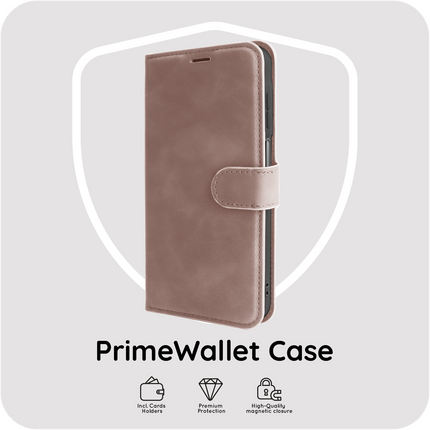 PrimeWallet Case - Samsung Galaxy A37 - PU leather Wallet Case - Pink