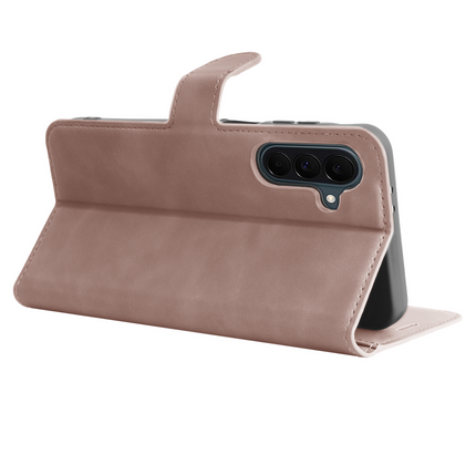 PrimeWallet Case - Samsung Galaxy A37 - PU leather Wallet Case - Pink