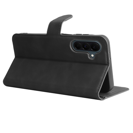 PrimeWallet Case - Samsung Galaxy A37 - PU leather Wallet Case - Black