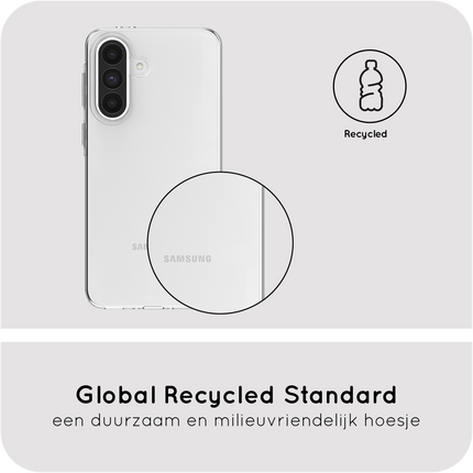 Zero% Case - Samsung Galaxy A37 - Soft TPU Back Cover (GRS Recycled) - Clear
