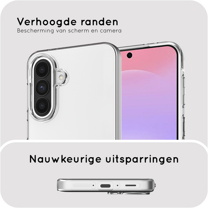 Zero% Case - Samsung Galaxy A37 - Soft TPU Back Cover (GRS Recycled) - Clear