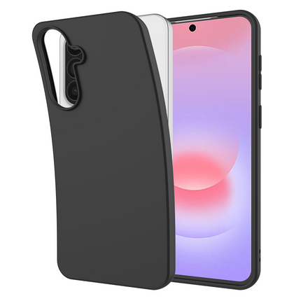 Zero% Case - Samsung Galaxy A37 - Soft TPU Back Cover (GRS Recycled) - Black