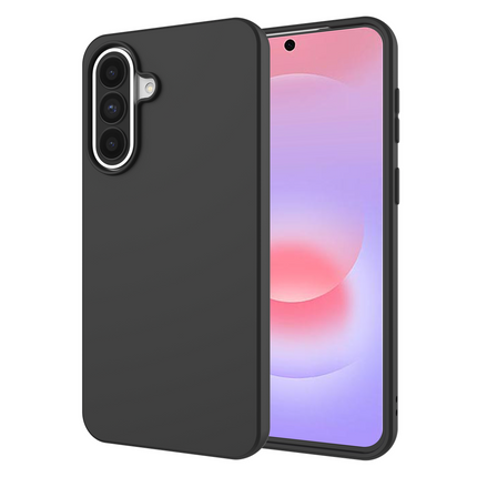 Zero% Case - Samsung Galaxy A37 - Soft TPU Back Cover (GRS Recycled) - Black