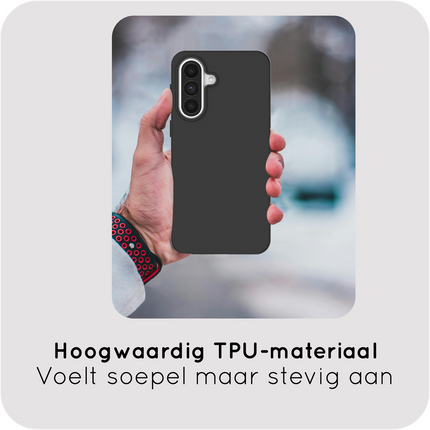 Zero% Case - Samsung Galaxy A37 - Soft TPU Back Cover (GRS Recycled) - Black