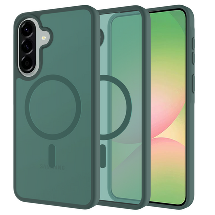 ArmorElite Case - Samsung Galaxy A57 - Military Grade Back Cover - (compatible with MagSafe) - Green