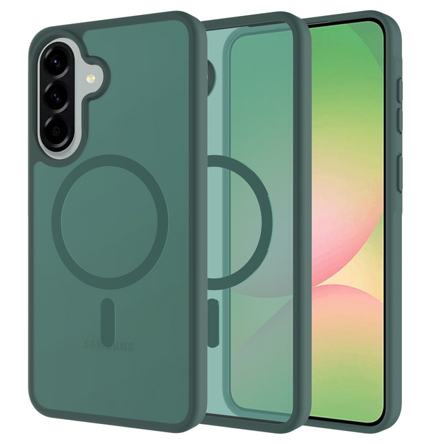 ArmorElite Case - Samsung Galaxy A57 - Military Grade Back Cover - (compatible with MagSafe) - Green