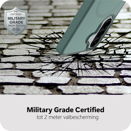 ArmorElite Case - Samsung Galaxy A57 - Military Grade Back Cover - (compatible with MagSafe) - Green
