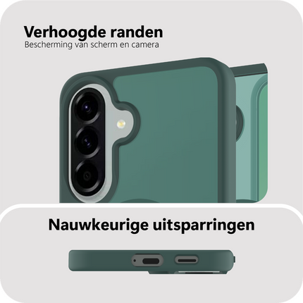 ArmorElite Case - Samsung Galaxy A57 - Military Grade Back Cover - (compatible with MagSafe) - Green