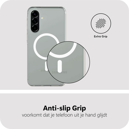 ArmorElite Case - Samsung Galaxy A57 - Military Grade Back Cover - (compatible with MagSafe) - Clear