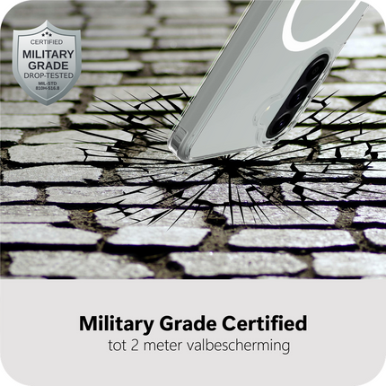 ArmorElite Case - Samsung Galaxy A57 - Military Grade Back Cover - (compatible with MagSafe) - Clear