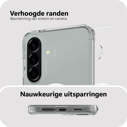 ArmorElite Case - Samsung Galaxy A57 - Military Grade Back Cover - (compatible with MagSafe) - Clear