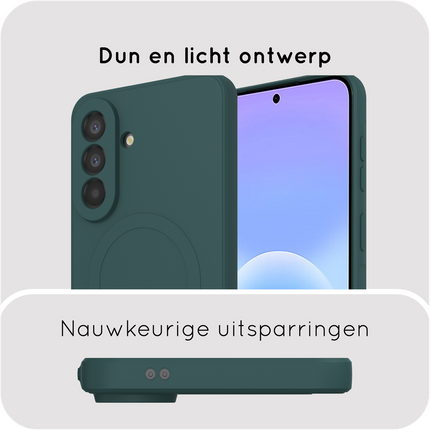 Flex Case - Samsung Galaxy A57 - TPU Back Cover - (compatible with MagSafe) - Green