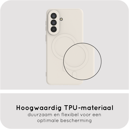 Flex Case - Samsung Galaxy A57 - TPU Back Cover - (compatible with MagSafe) - Ivory
