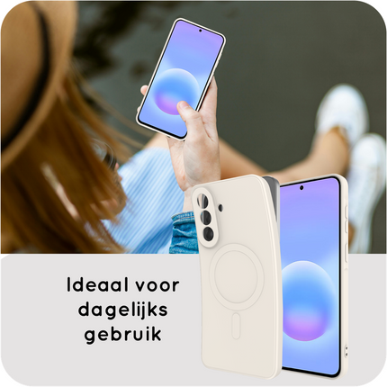 Flex Case - Samsung Galaxy A57 - TPU Back Cover - (compatible with MagSafe) - Ivory