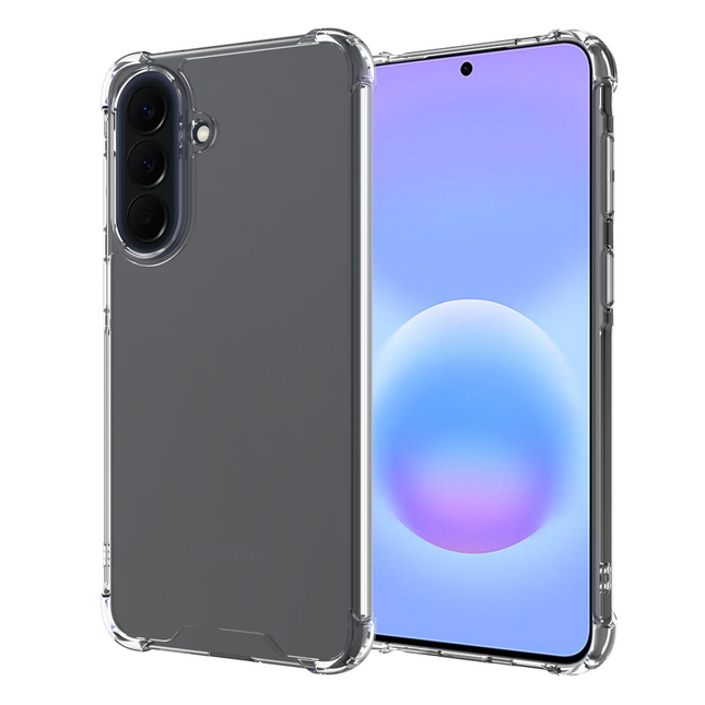 FlexImpact Case - Samsung Galaxy A57 - Reinforced TPU Back Cover - Clear