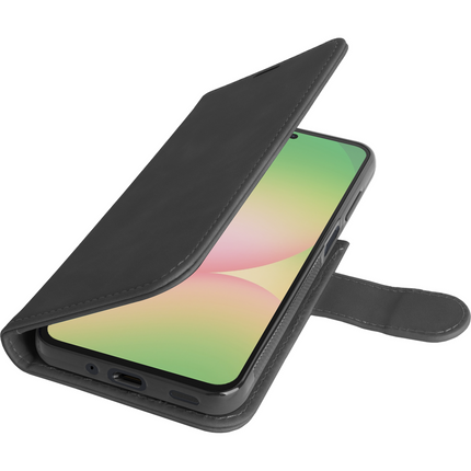 PrimeWallet SnapOn Case - Samsung Galaxy A57 - Detachable PU leather Wallet Case - (compatible with MagSafe) - Black