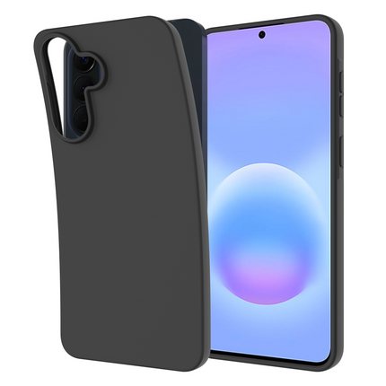 Zero% Case - Samsung Galaxy A57 - Soft TPU Back Cover (GRS Recycled) - Black