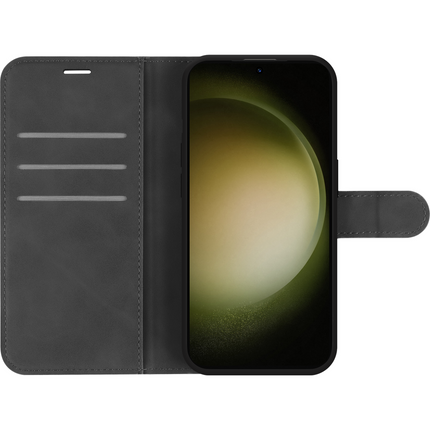 PrimeWallet Case - Samsung Galaxy S23 - PU leather Wallet Case - Black