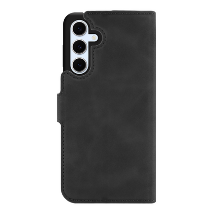 PrimeWallet Case - Samsung Galaxy S24 FE - PU leather Wallet Case - Black