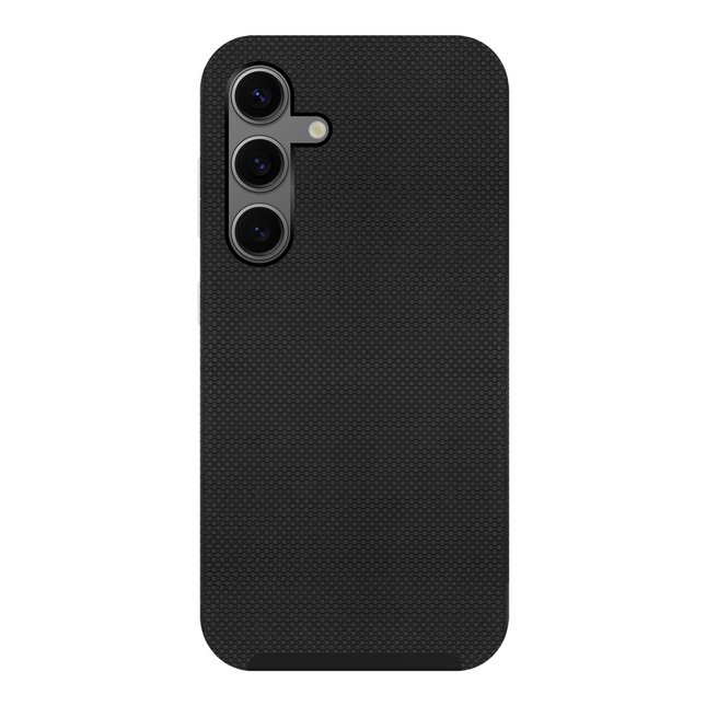 ArmorGrip Case - Samsung Galaxy S24 FE - Rugged Back Cover - Drop Protection - Black