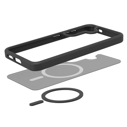 ArmorElite Case - Samsung Galaxy S24 Plus - Military Grade Back Cover - (compatible with MagSafe) - Black