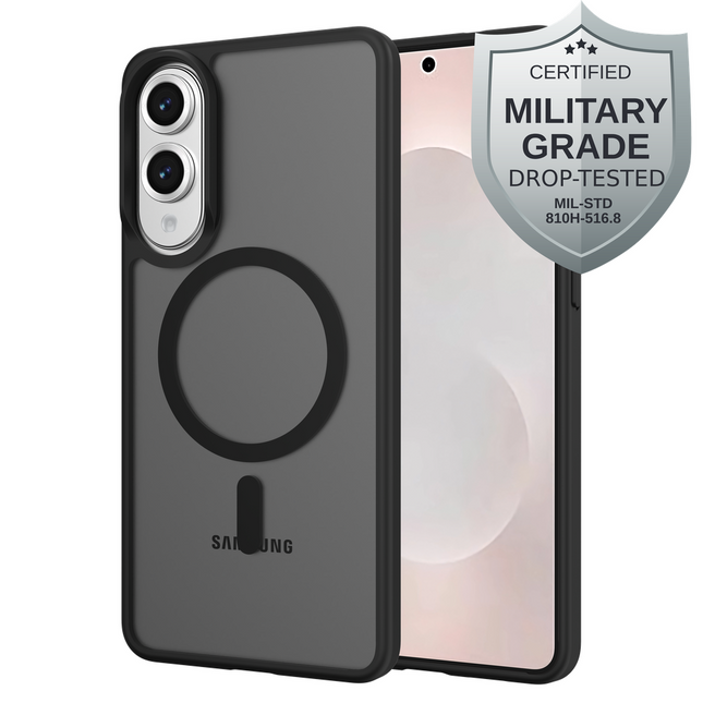 ArmorElite Case - Samsung Galaxy S25 Edge - Military Grade Back Cover - (compatible with MagSafe) - Black