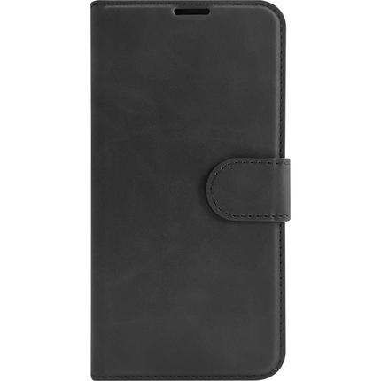 PrimeWallet Case - Samsung Galaxy S25 Edge - PU leather Wallet Case - Black