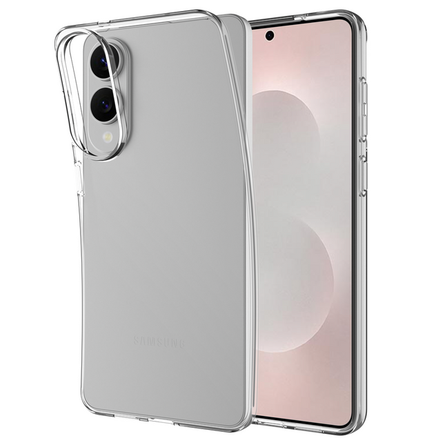 Zero% Case - Samsung Galaxy S25 Edge - Soft TPU Back Cover (GRS Recycled) - Clear