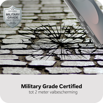 ArmorElite Case - Samsung Galaxy S25 FE - Compatibel met MagSafe - Military Grade Backcover - Clear