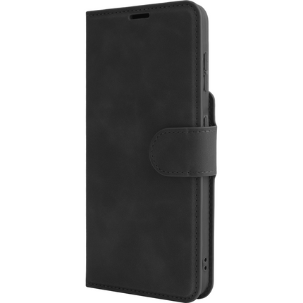 PrimeWallet Case - Samsung Galaxy S25 FE - PU leather Wallet Case - Black