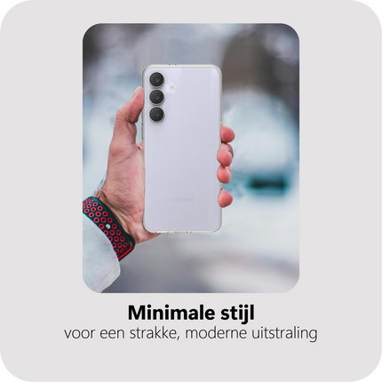FlexLite Case - Samsung Galaxy S25 FE - Soft TPU Back Cover - Clear