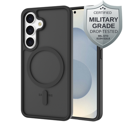 ArmorElite Case - Samsung Galaxy S25 Plus - Military Grade Back Cover - (compatible with MagSafe) - Black