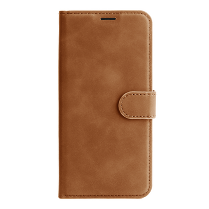 PrimeWallet Case - Samsung Galaxy S25 - PU leather Wallet Case - Brown