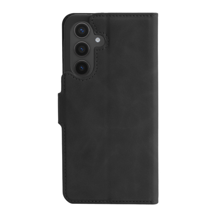 PrimeWallet Case - Samsung Galaxy S25 - PU leather Wallet Case - Black