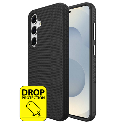 ArmorGrip Case - Samsung Galaxy S25 - Rugged Back Cover - Drop Protection - Black