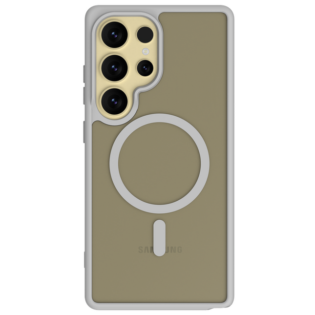 ArmorElite Case - Samsung Galaxy S25 Ultra - Military Grade Back Cover - (compatible with MagSafe) - Grey