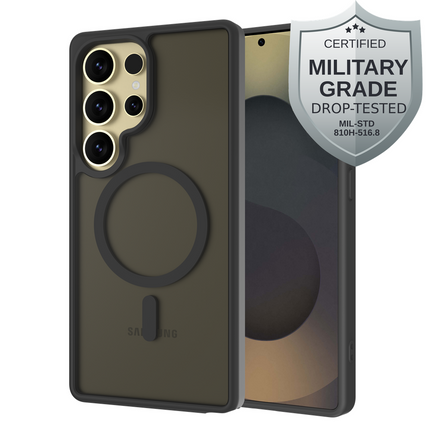 ArmorElite Case - Samsung Galaxy S25 Ultra - Military Grade Back Cover - (compatible with MagSafe) - Black