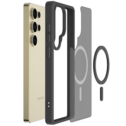 ArmorElite Case - Samsung Galaxy S25 Ultra - Military Grade Back Cover - (compatible with MagSafe) - Black
